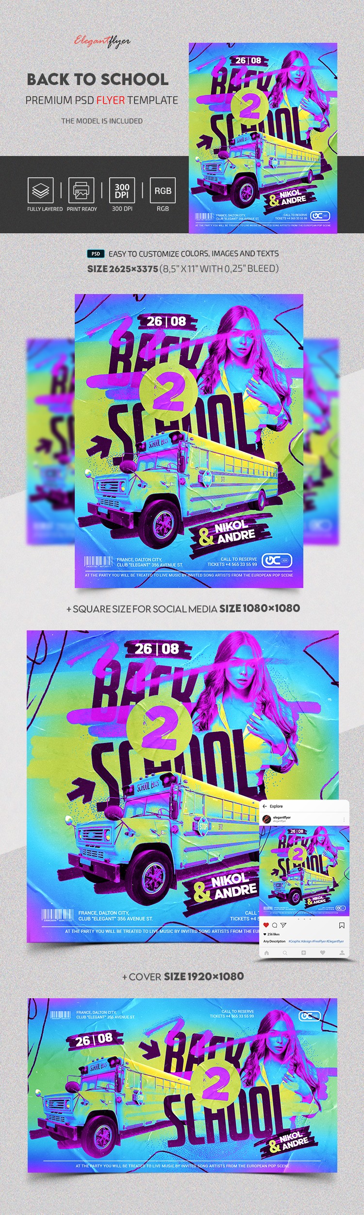 Powrót do szkoły Party by ElegantFlyer Powrót do szkoły Party by ElegantFlyer