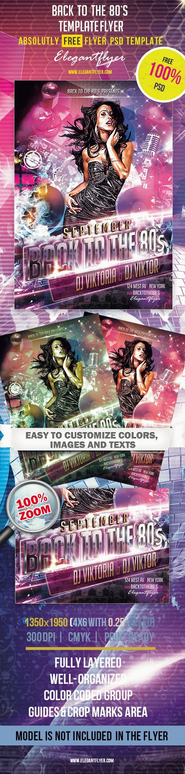Retour vers les années 80 by ElegantFlyer Retour vers les années 80 by ElegantFlyer