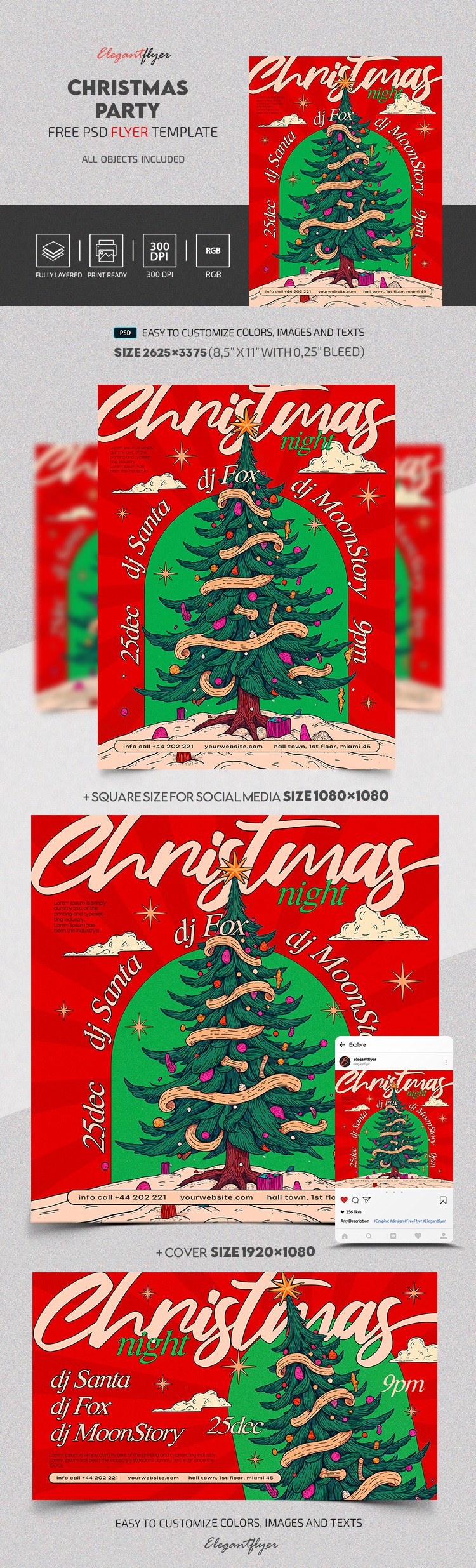 Noite de Natal by ElegantFlyer Noite de Natal by ElegantFlyer