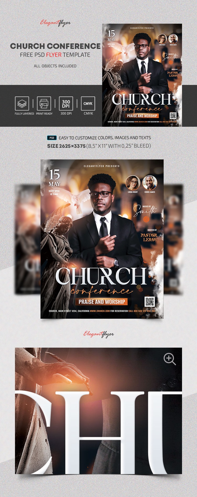 Church Conference Flyer by ElegantFlyer Church Conference Flyer by ElegantFlyer