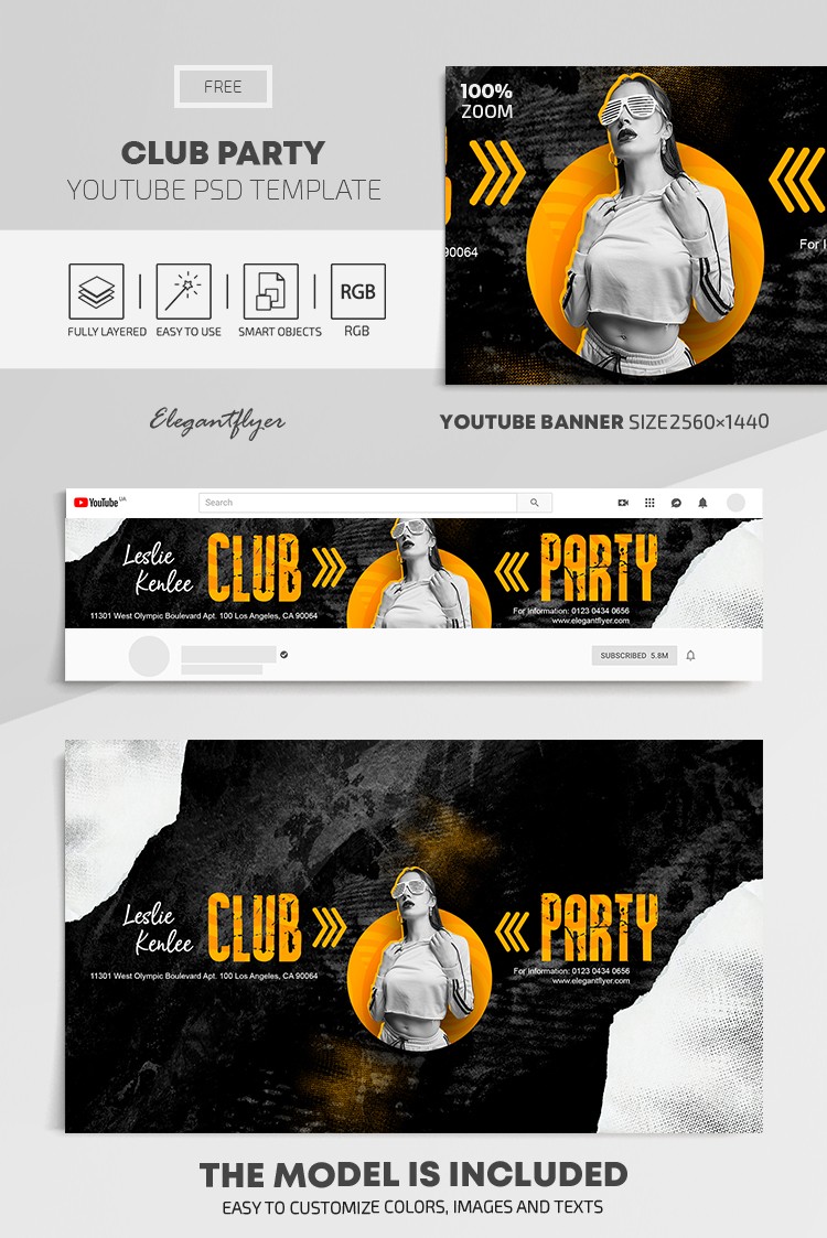 Festa del Club su Youtube by ElegantFlyer Festa del Club su Youtube by ElegantFlyer