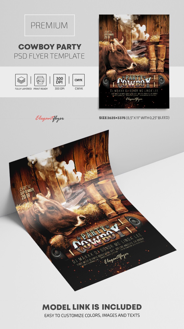 Cowboy Party by ElegantFlyer Cowboy Party by ElegantFlyer