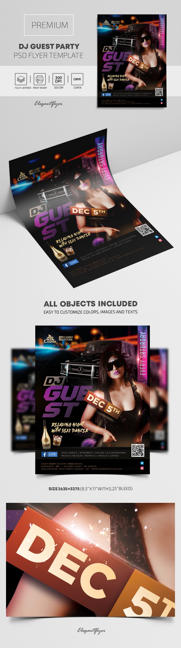 DJ Gość Flyer by ElegantFlyer DJ Gość Flyer by ElegantFlyer