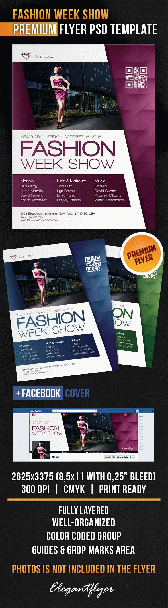 Fashion Week Show by ElegantFlyer Fashion Week Show by ElegantFlyer