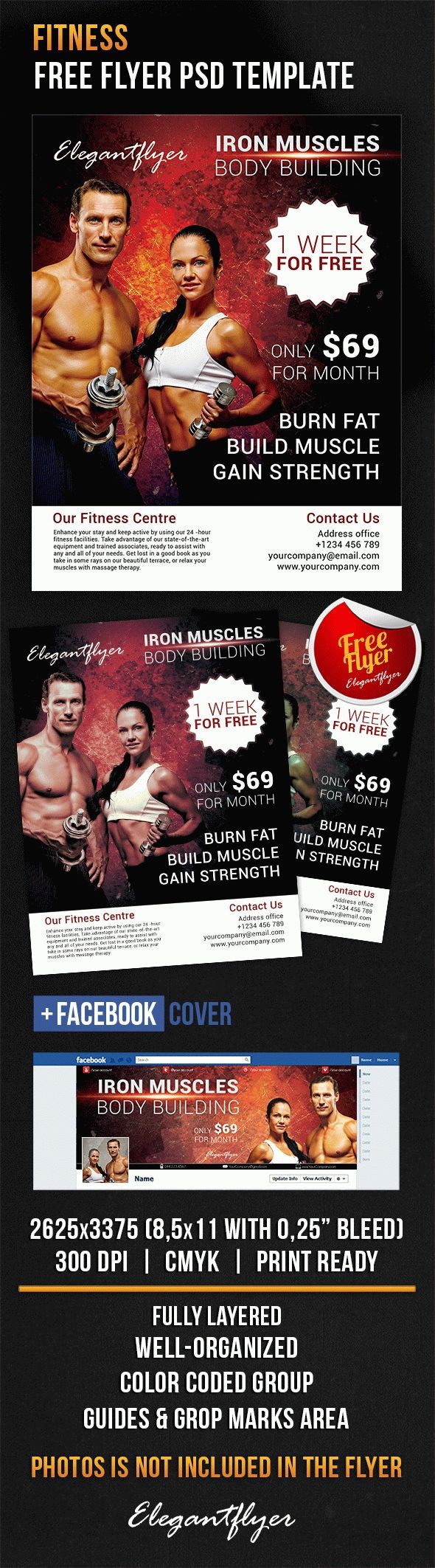 Fitness Flyer by ElegantFlyer Fitness Flyer by ElegantFlyer