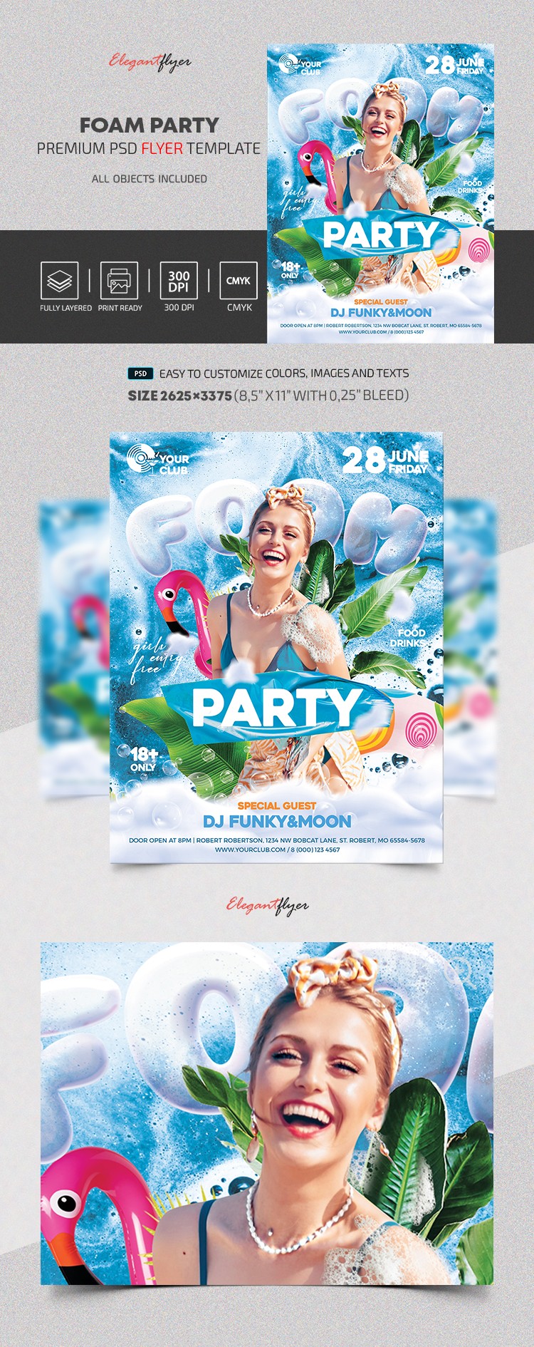 Fiesta de espuma by ElegantFlyer