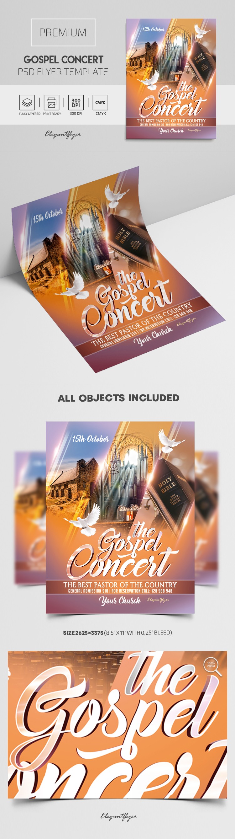 Koncert gospel. by ElegantFlyer