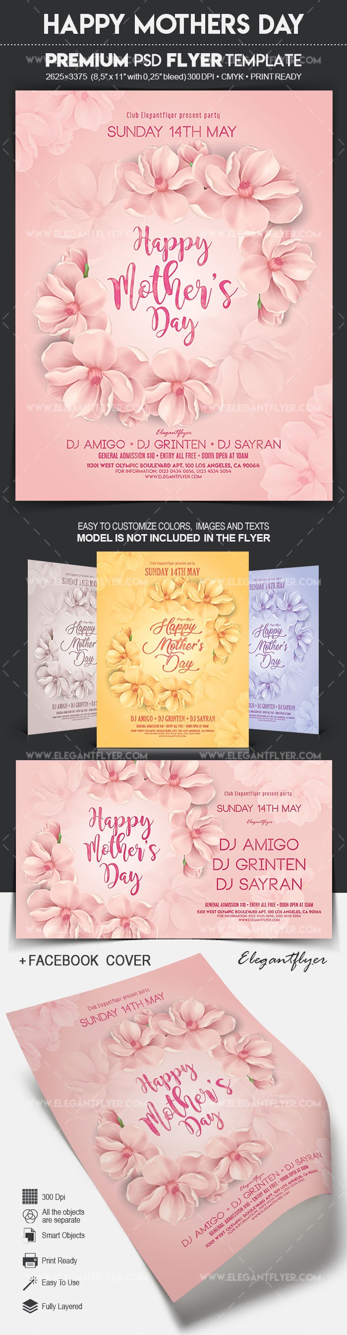Szczęśliwego Dnia Matki by ElegantFlyer Szczęśliwego Dnia Matki by ElegantFlyer