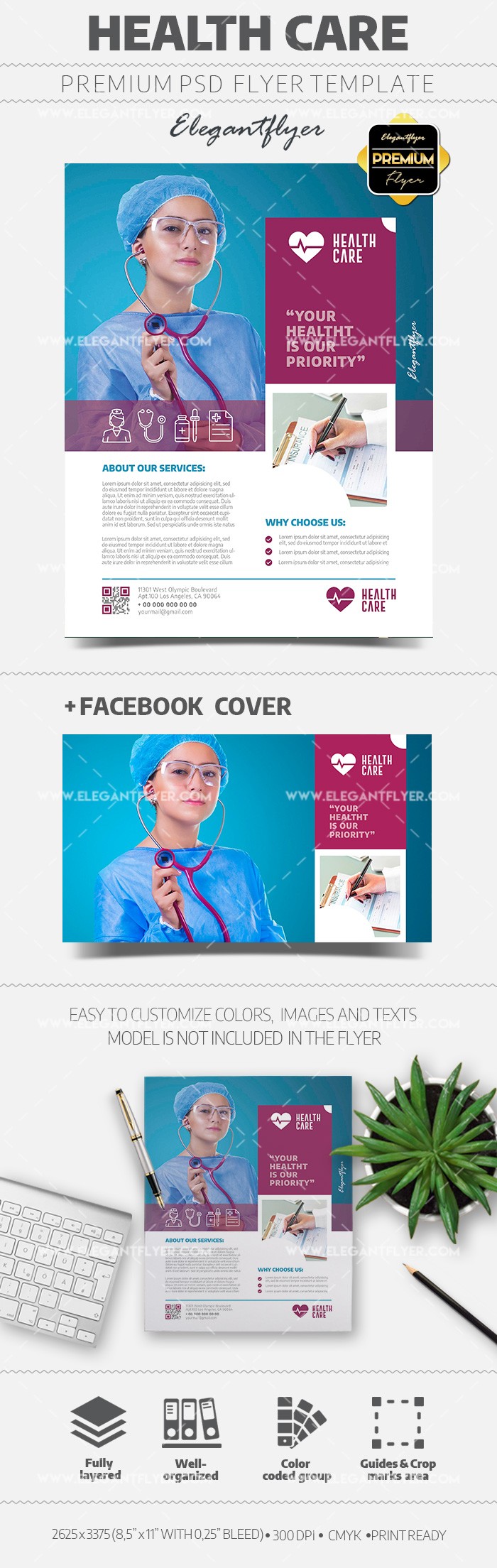 Pomocna opieka zdrowotna by ElegantFlyer Pomocna opieka zdrowotna by ElegantFlyer