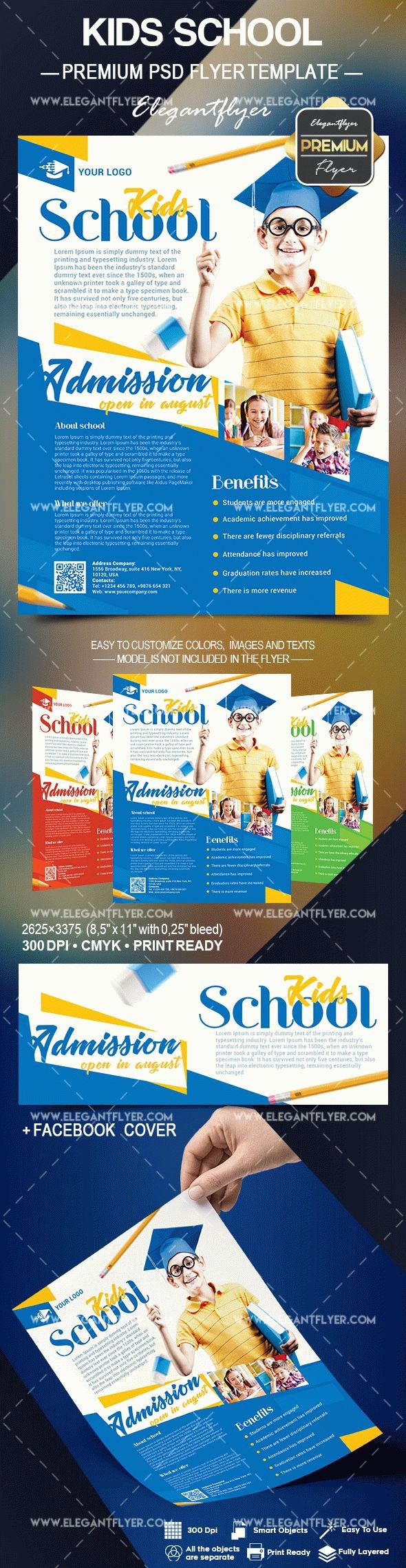 Kids School by ElegantFlyer Kids School by ElegantFlyer