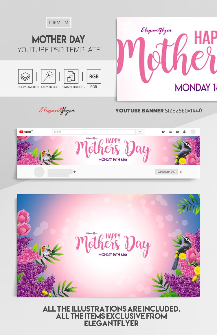 Mother Day Youtube by ElegantFlyer Mother Day Youtube by ElegantFlyer