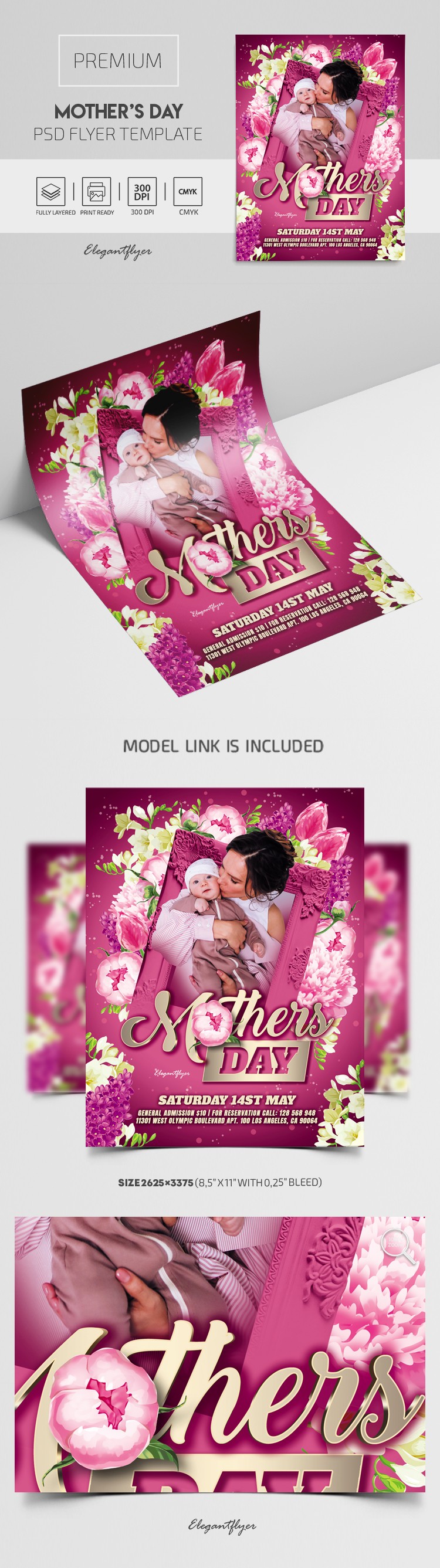 Mother's Day with Lilac by ElegantFlyer Mother's Day with Lilac by ElegantFlyer