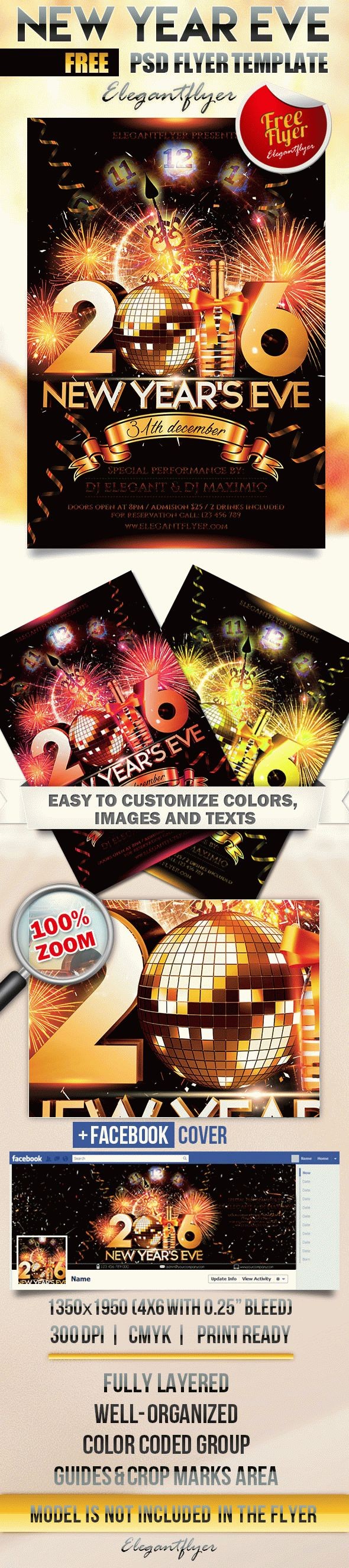 Vigilia di Capodanno by ElegantFlyer Vigilia di Capodanno by ElegantFlyer