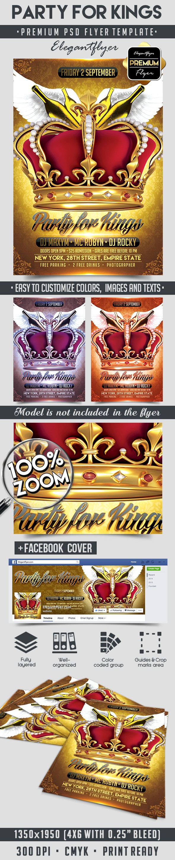 Festa para Reis by ElegantFlyer Festa para Reis by ElegantFlyer