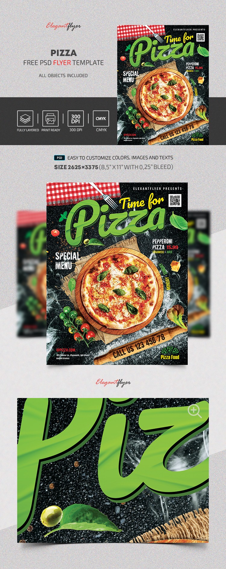 Pizza Flyer by ElegantFlyer Pizza Flyer by ElegantFlyer