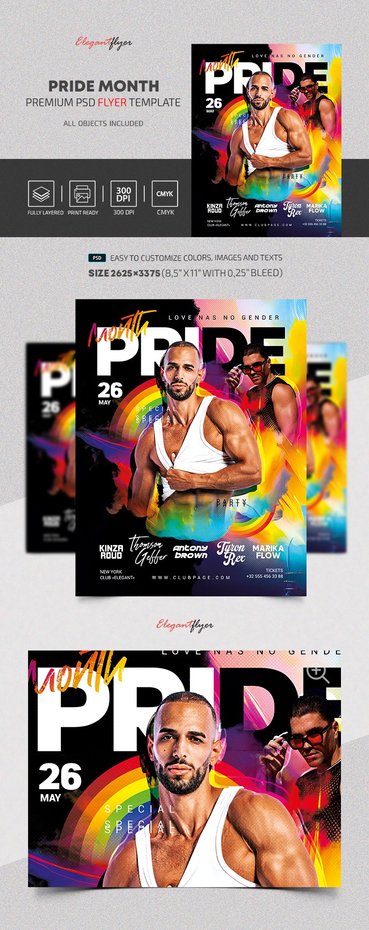 Pride Monat by ElegantFlyer Pride Monat by ElegantFlyer