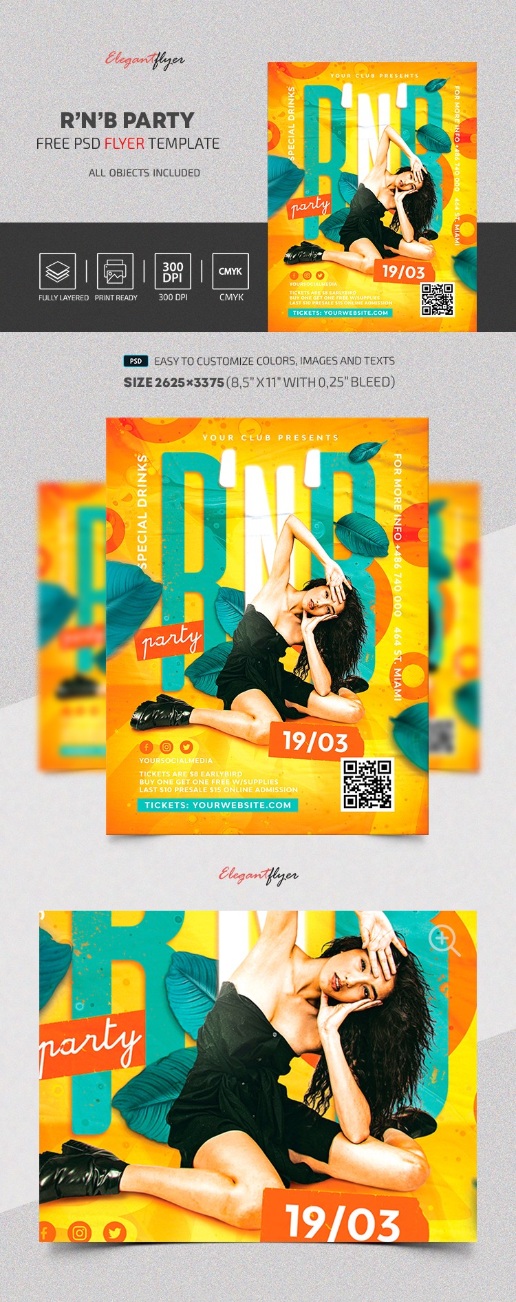 RnB Party Flyer in German: RnB-Party-Flyer by ElegantFlyer RnB Party Flyer in German: RnB-Party-Flyer by ElegantFlyer