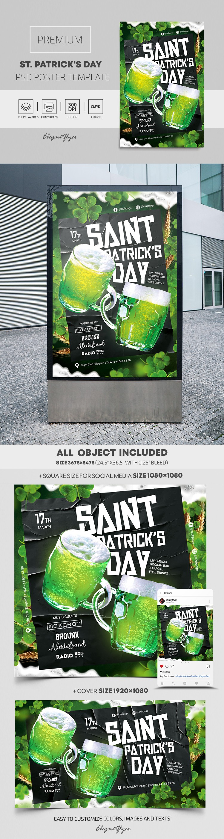 Saint Patricks Day by ElegantFlyer Saint Patricks Day by ElegantFlyer
