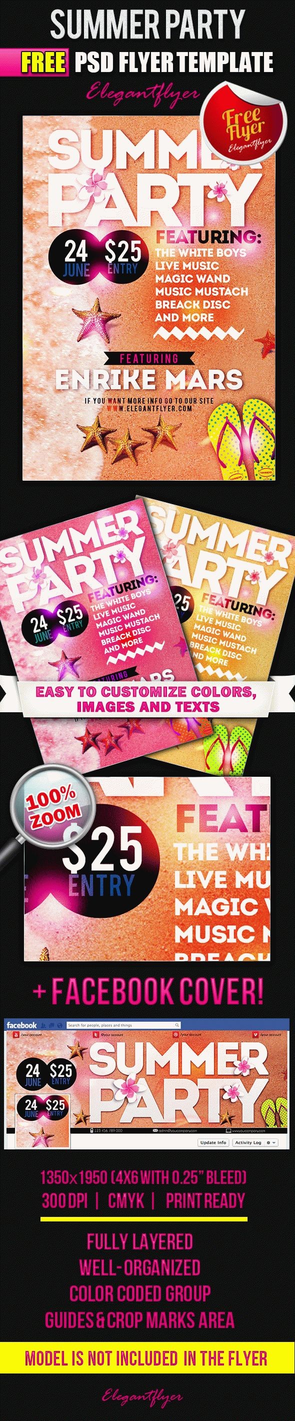 Fête d'été by ElegantFlyer Fête d'été by ElegantFlyer