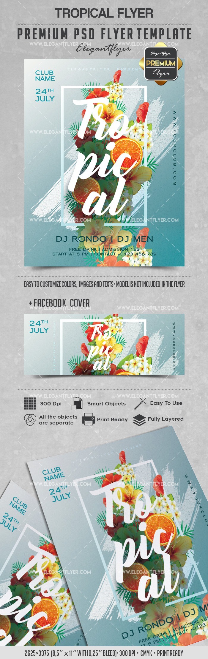 Tropical by ElegantFlyer Tropical by ElegantFlyer