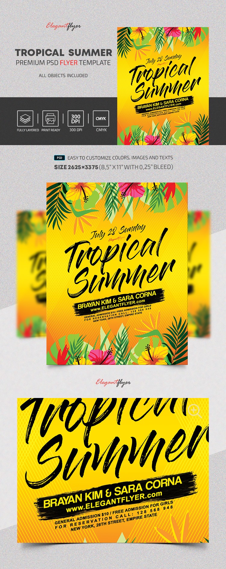 Verão tropical by ElegantFlyer