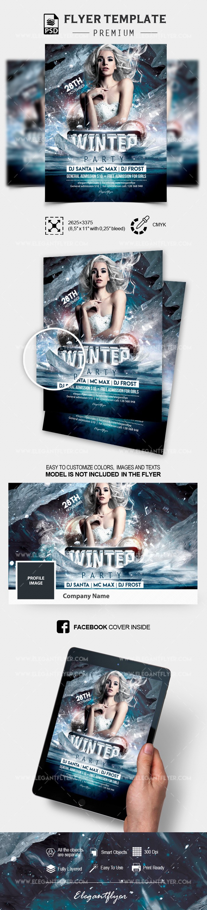 Eiswinterparty by ElegantFlyer Eiswinterparty by ElegantFlyer