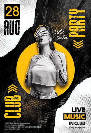 Club Party Poster: Club Party Poster.