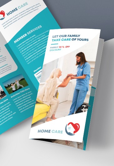 Home Care Brochure - Broschüre für häusliche Pflege