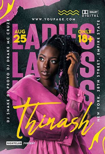 Ladies Night Flyer