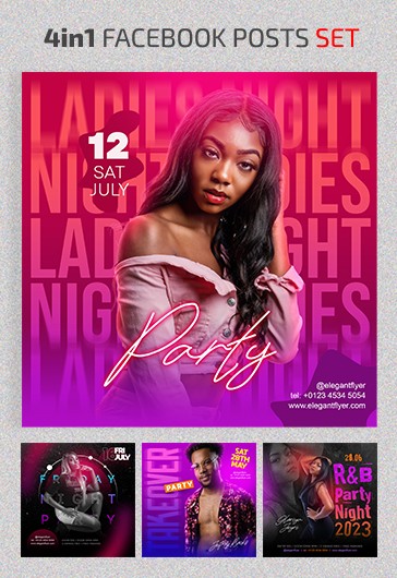 Publications de soirées Neon Nights
